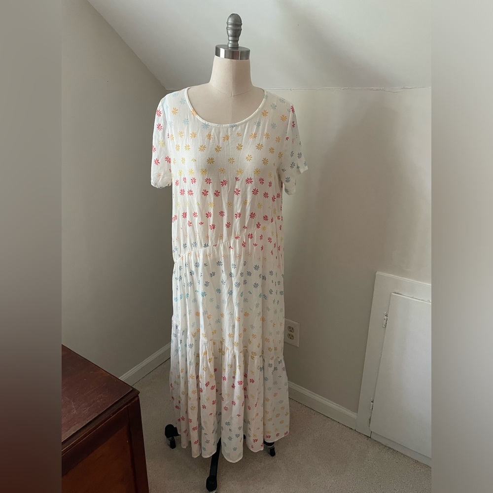 Urban Outfitters floral oversized maxi dress